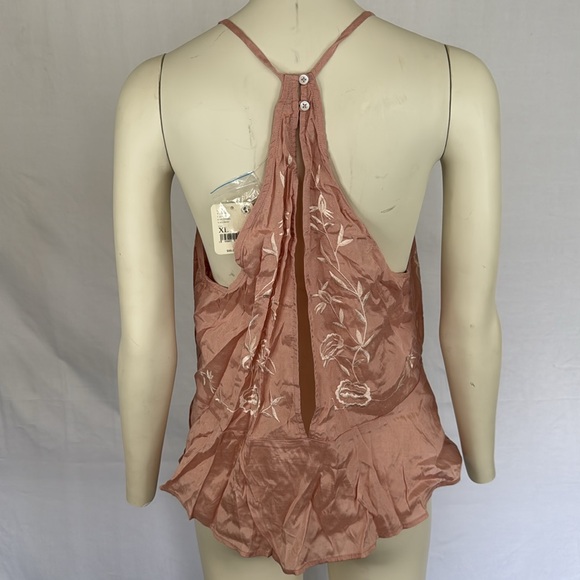 NWT! Free People Cherry Embroidered Top - Picture 8 of 10